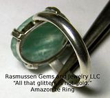 Amazonite Ring