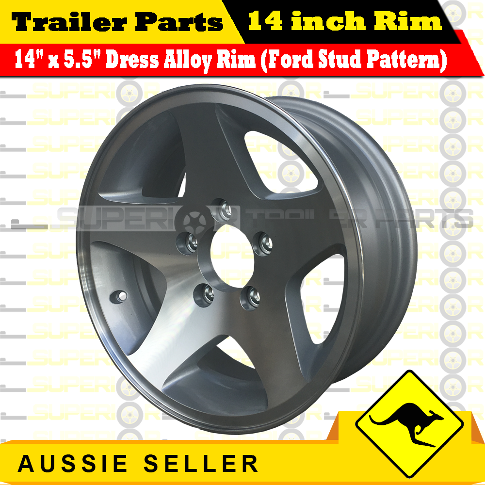 14 inch Rim Dress Alloy (Ford Stud Pattern) eBay