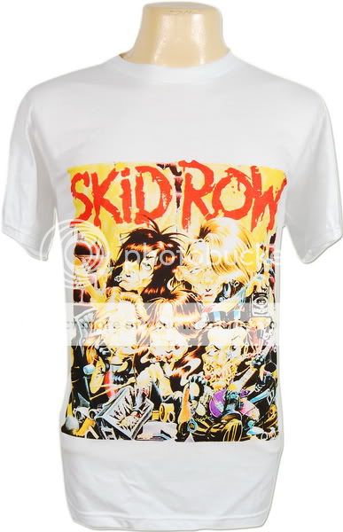 Skid Row B Side Ourselves 80s Vtg T Shirt Men Sz L  