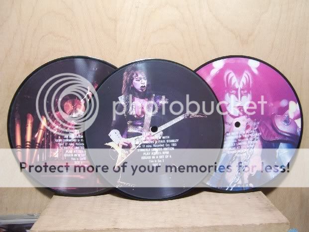   Interview Picture Disc Set   4   7 inch Records Gene & Paul  