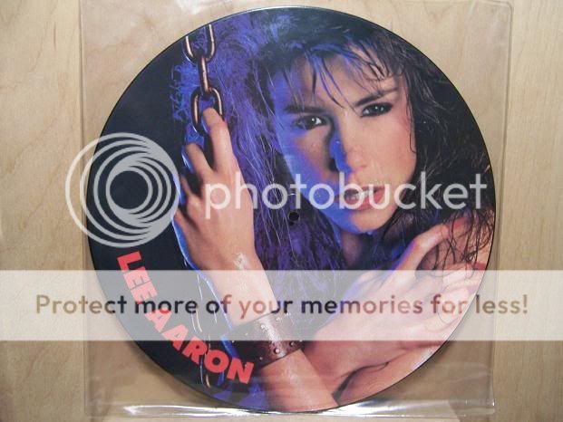Lee Aaron Barely Holdin on Picture Disc 12 inch NM NM 1985 Special