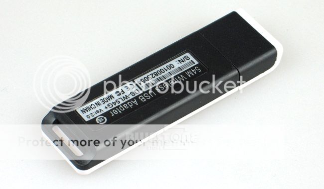 USB 2.0 Wireless 54Mbps LAN WIFI 802.11g/b Card Adapter  