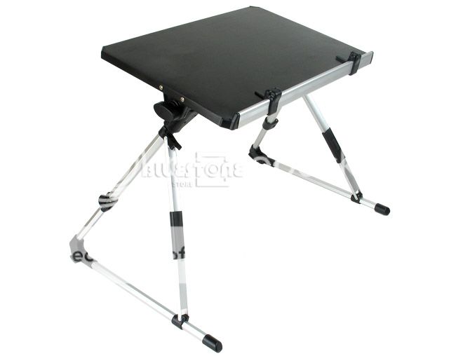 Multi Aluminum Foldable Portable Notebook Laptop Desk Stand Bed Table 