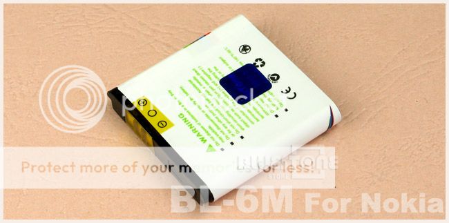 2100mAh Battery BP 6M For Nokia 6288 9300 9300I N77 N93  