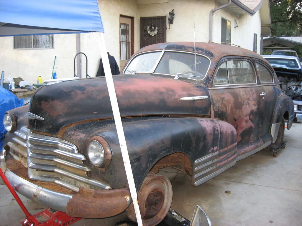 1947 Chevy Fleetline Project 4 Sale