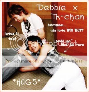 TK-chan & Debbie-chan = Friends
