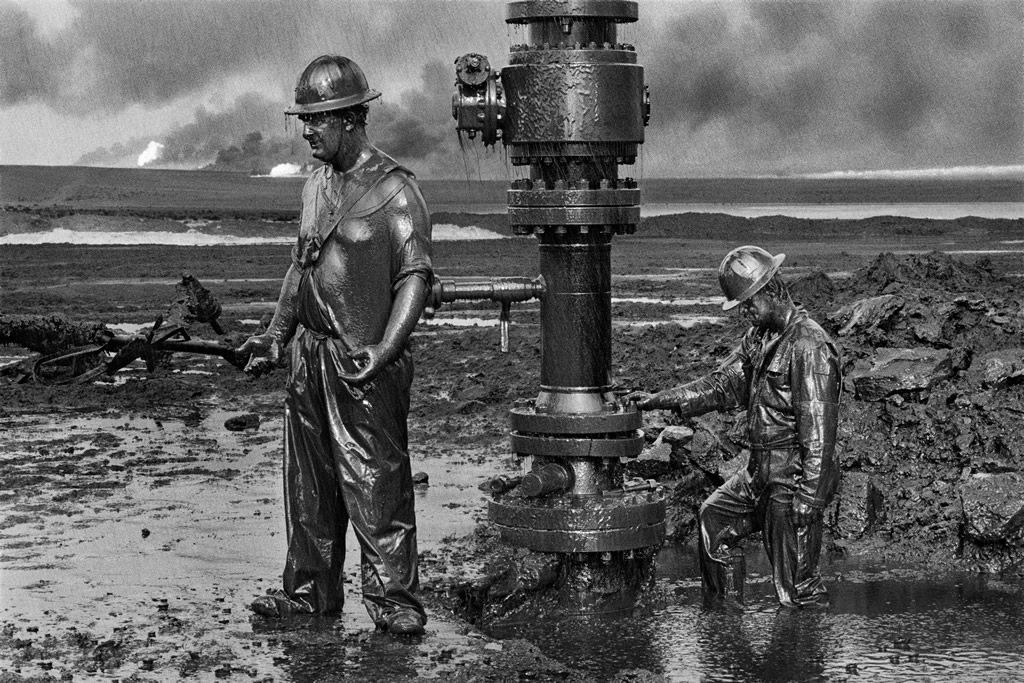 "It was like addressing the end of the world, a world full of blackness and death." Sebastião Salgado