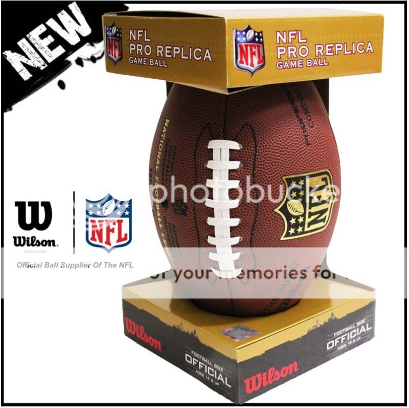 Wilson Boxed The Duke NFL Professional Composite American Football