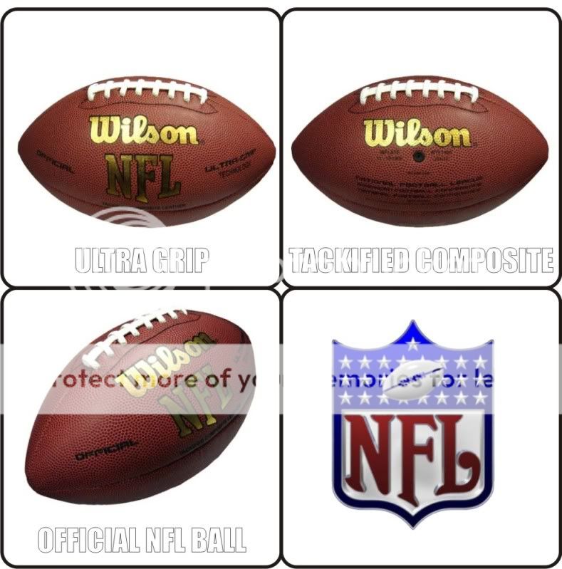 Wilson Official NFL Tack Ultra Grip American Football  