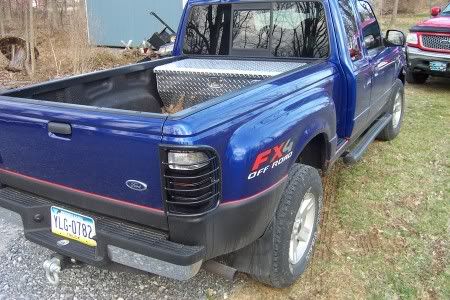 Truck tool box for ford ranger stepside