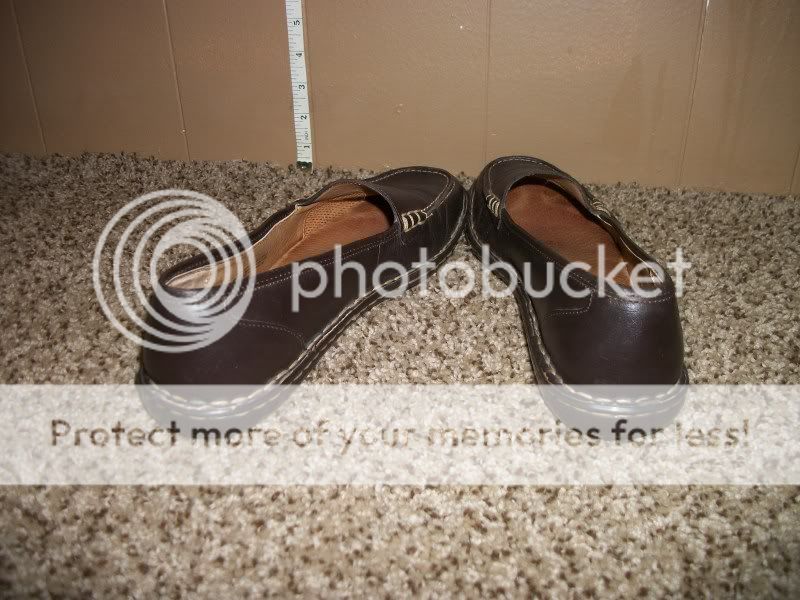 BORN womens Shoes Size 9 1/2 US/ 41 Euro Brown Leather Slip ons 