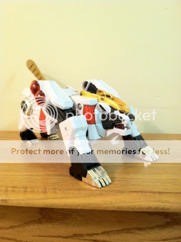 Mighty Morphin Power Rangers White Tiger Zord  