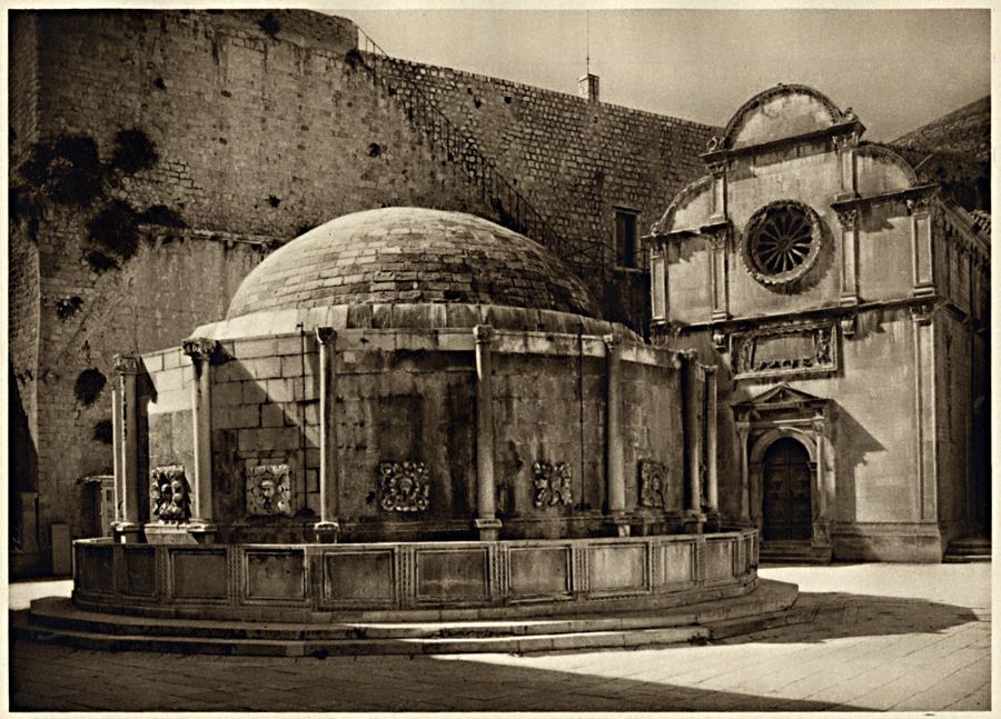 Salvator Church in Dubrovnik, Croatia 1926 Kurt Hielscher 